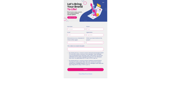Form Marketing Agency Request