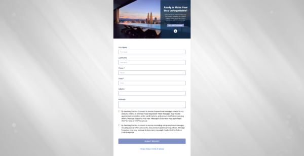 Form Hotel Request