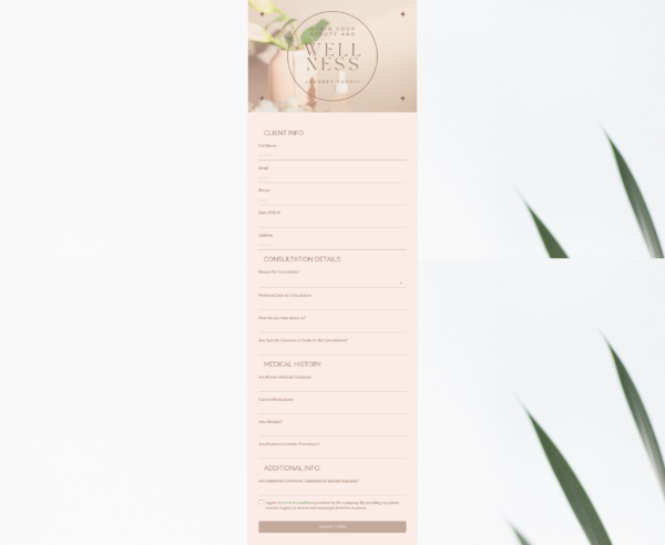Form Medical Spa Contact