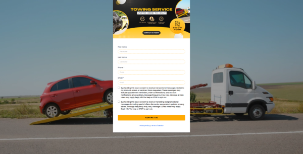 Form Car Towing Contact
