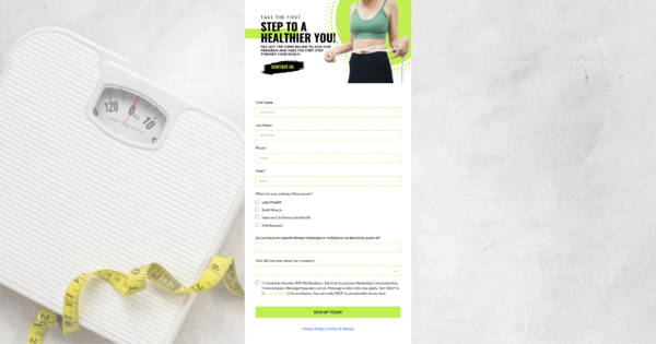 Form Weight Loss Registration