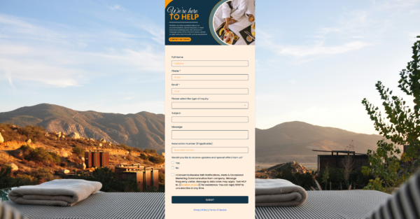 Form Hotel Contact