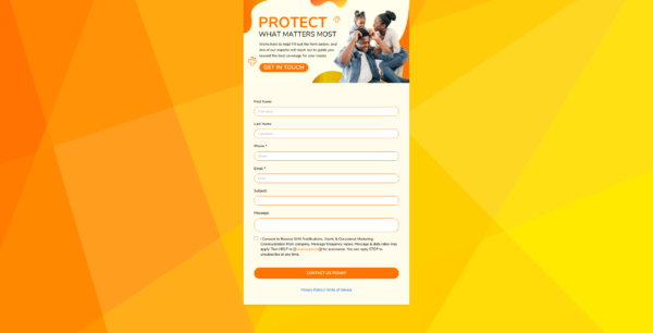 Form Life Insurance Contact