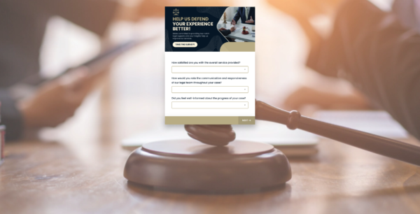 Survey Defense Lawyer Customer Satisfaction