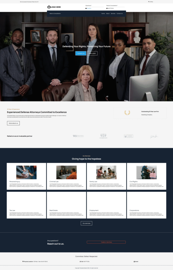 Website Defense Lawyers