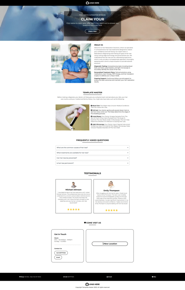 Funnel Medical Hair Loss