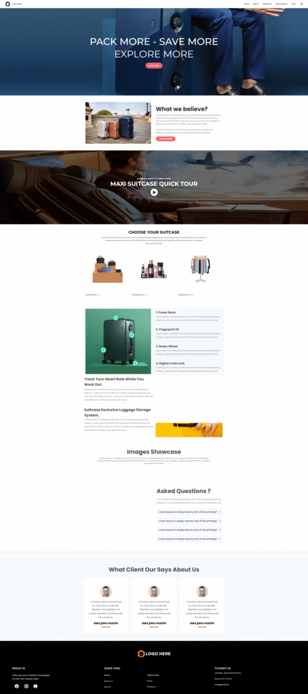 Website Luggage
