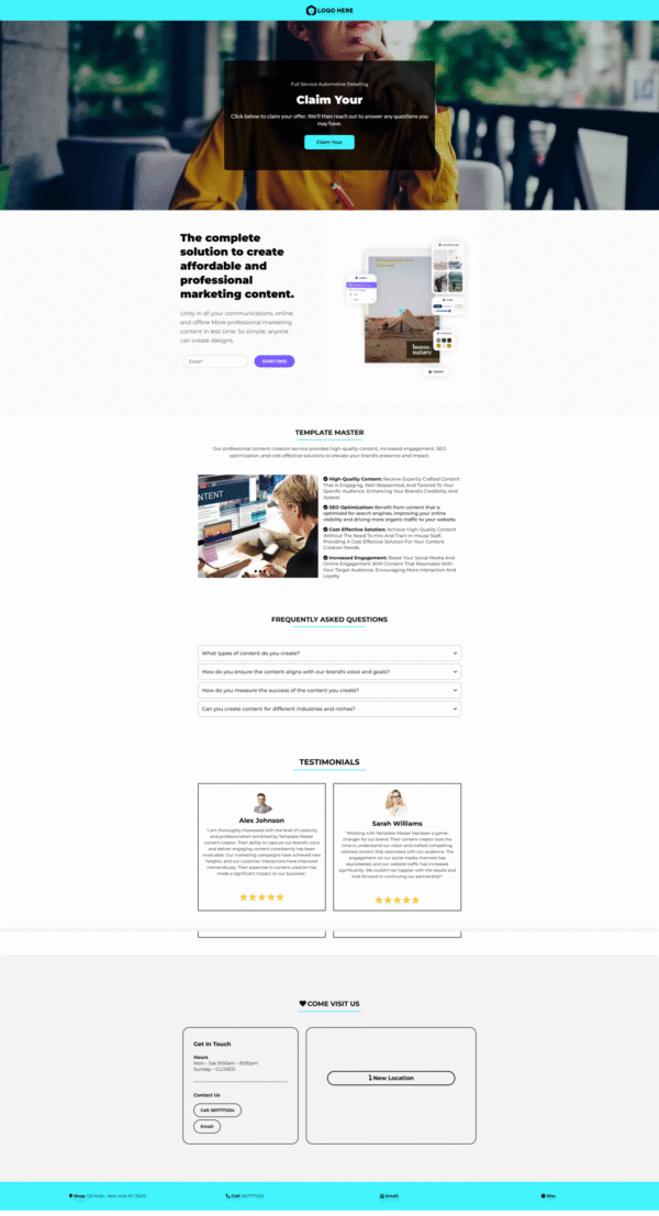 Funnel Marketing Agency Content Creator