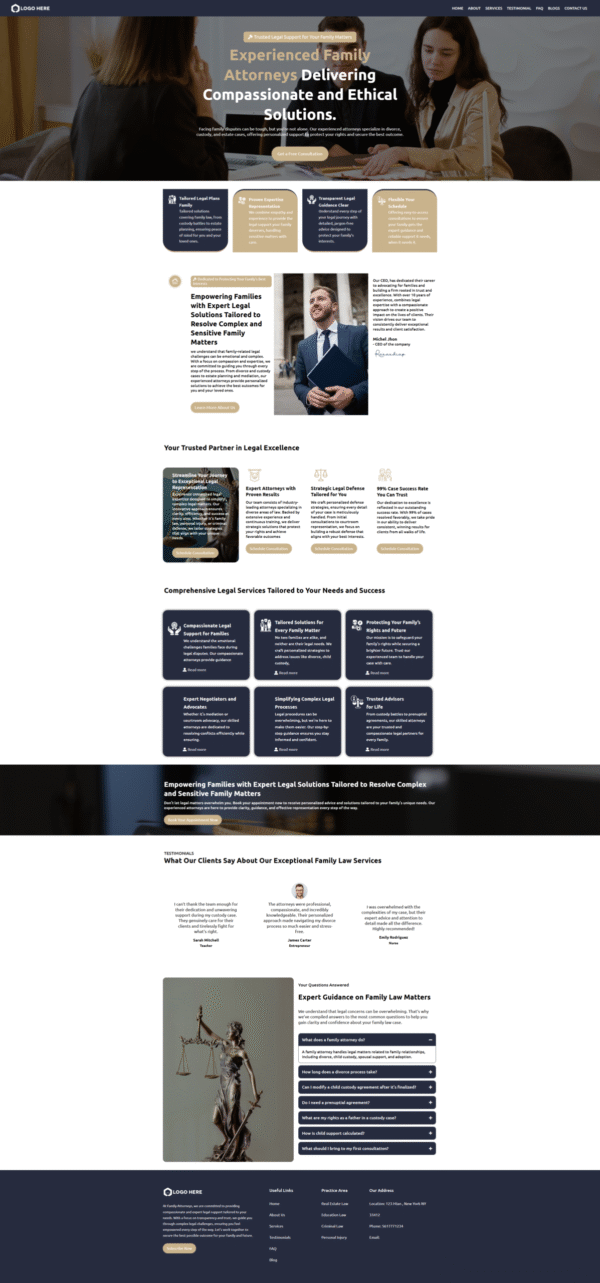 Website Family Attorneys