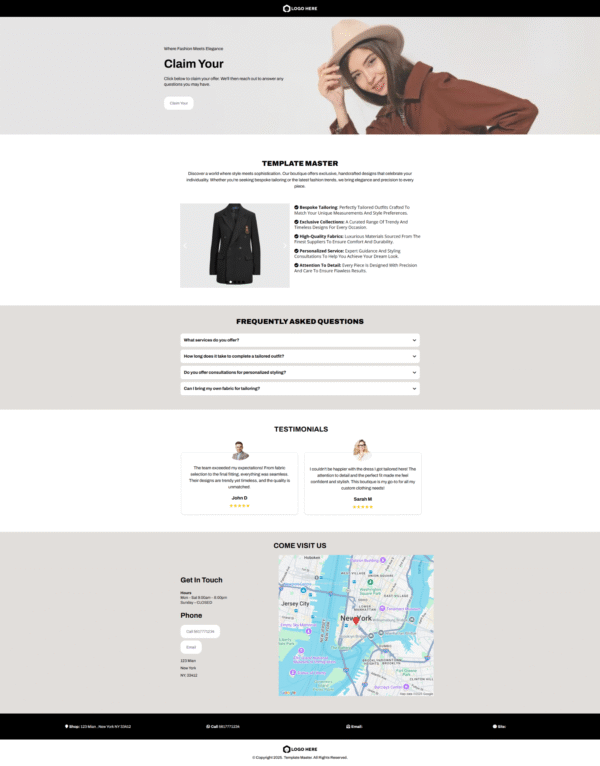 Funnel Clothing Boutique Tailoring