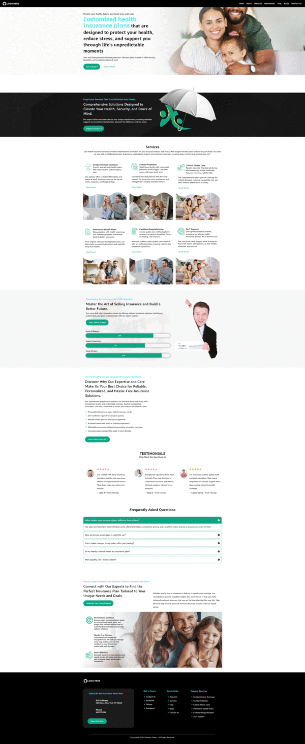 Website Health Insurance