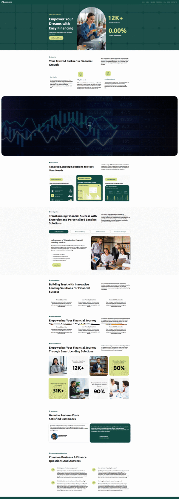 Website Lending