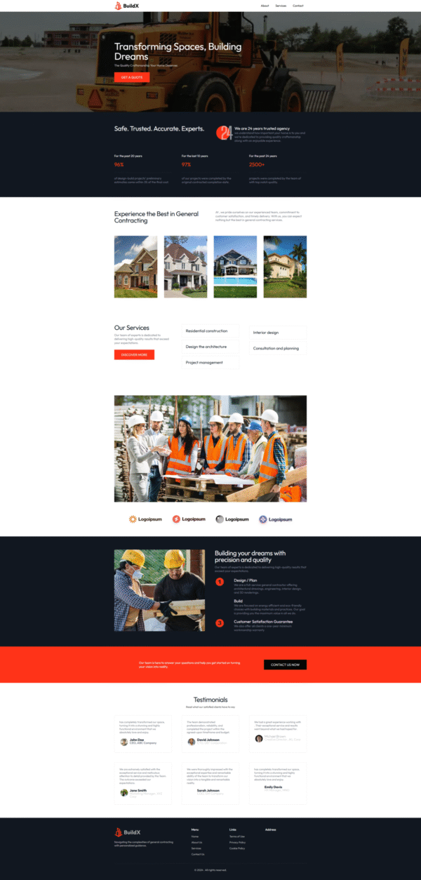 Website General Contracting