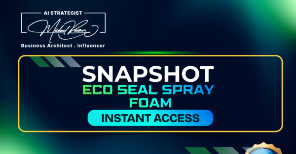 Snapshot EcoSeal Spray Foam