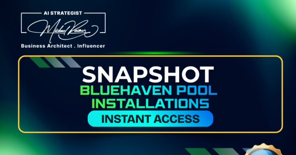 Snapshot Blue Haven Pool Installations
