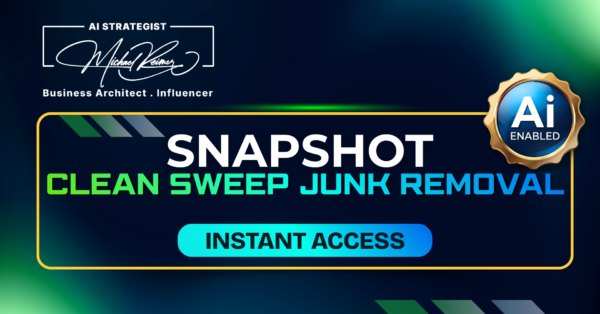 Snapshot Clean Sweep Junk Removal