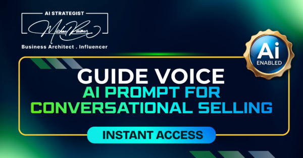 Guide Voice AI Prompt for Conversational Selling