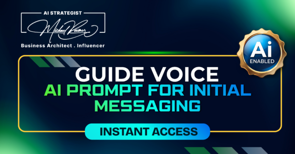 Guide Voice AI Prompt for Initial Messaging