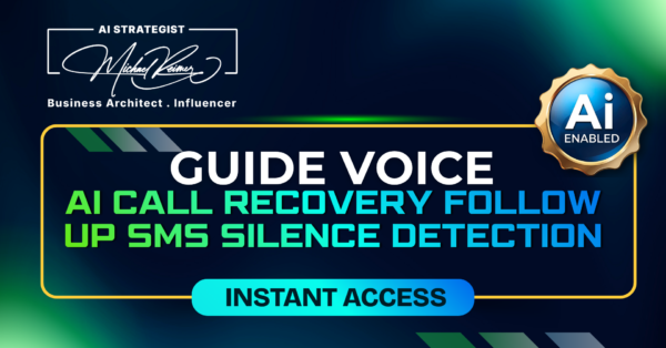 Guide Voice AI Call Recovery Follow Up SMS Silence Detection