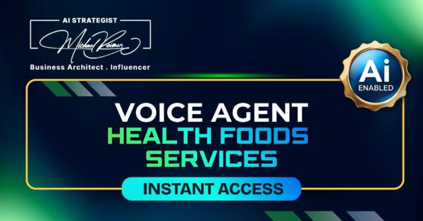 Voice Agent Health Foods Services