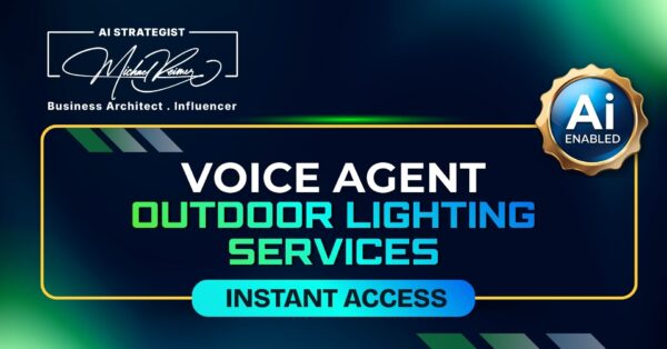 Voice Agent Outdoor Lighting Services