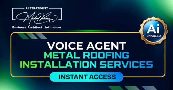 Voice Agent Metal Roofing Installation Services