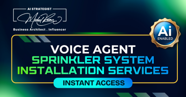 Voice Agent Sprinkler System Installation Services