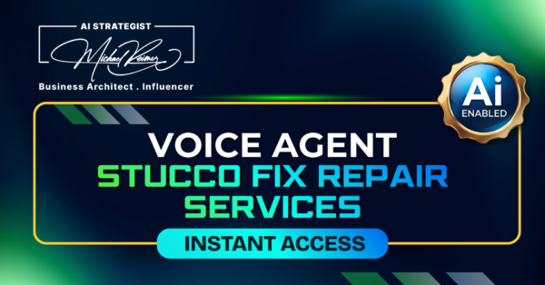 Voice Agent Stucco Fix Repair Services
