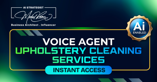 Voice Agent Upholstery Cleaning Services