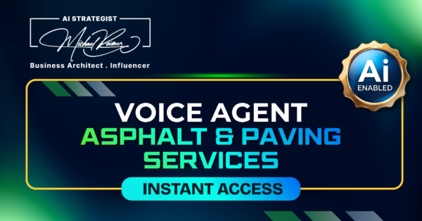 Voice Agent Asphalt & Paving Services