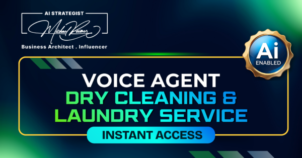 Voice Agent Dry Cleaning & Laundry Services
