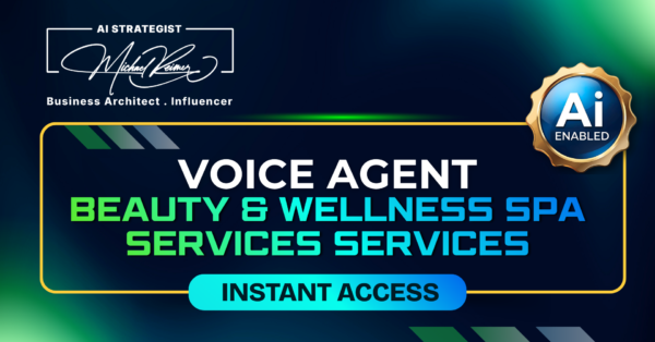 Voice Agent Beauty & Wellness Spa Services