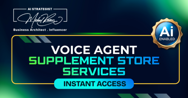Voice Agent Supplement Store Services