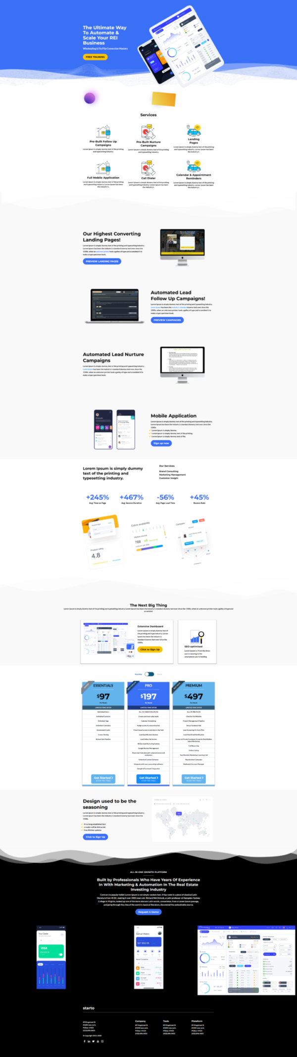 Funnel Saas Premium