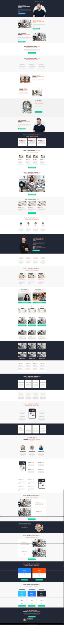Funnel The Thirty Seven Section Long Template