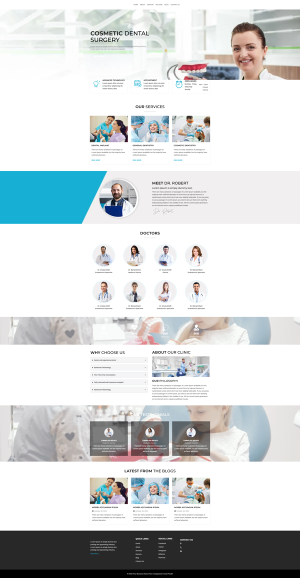 Website Dental Clinic