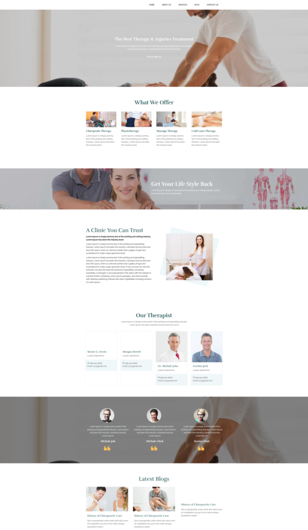 Website Chiropractor