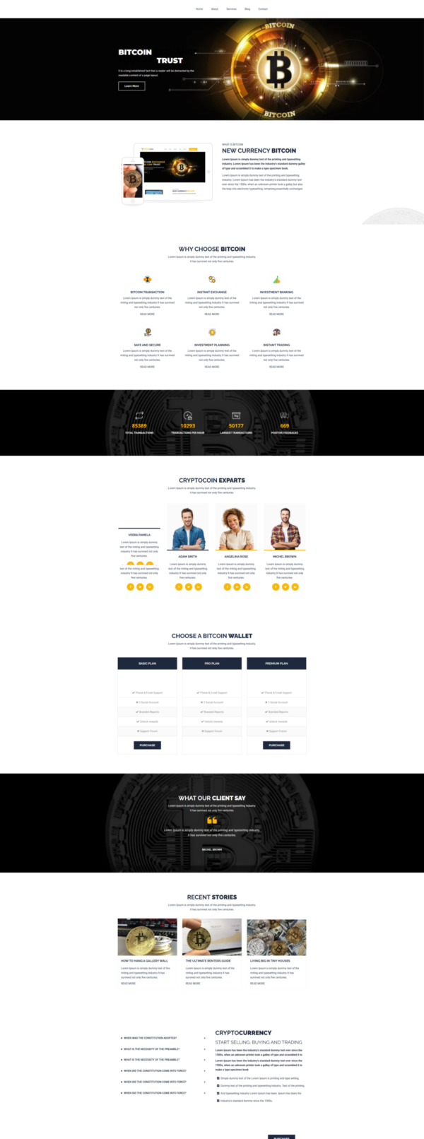 Website Crypto Currency