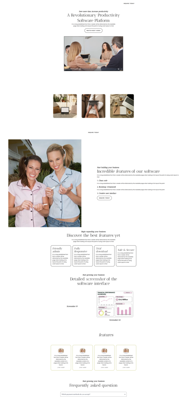 Funnel Software Product Launch