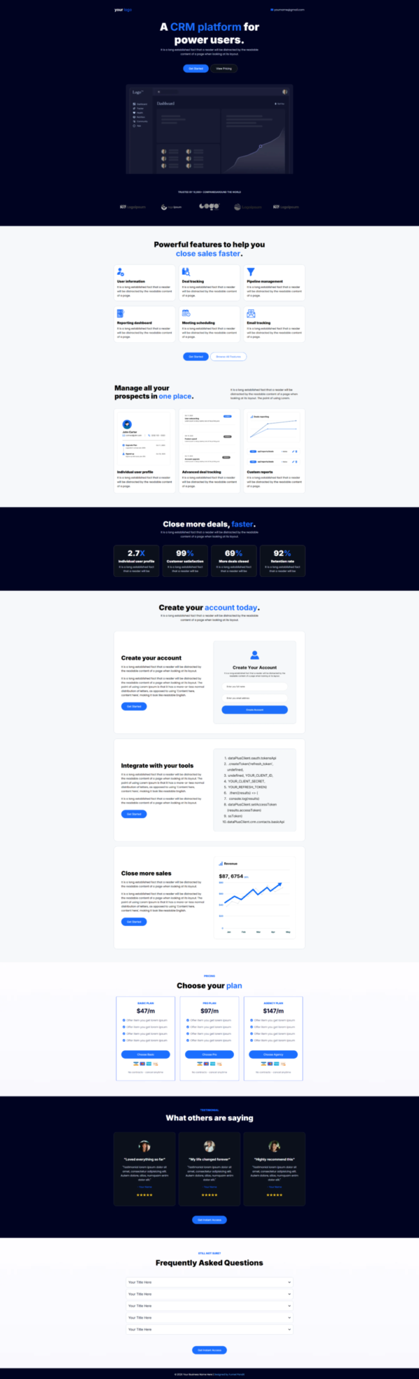 Funnel SaaS Service