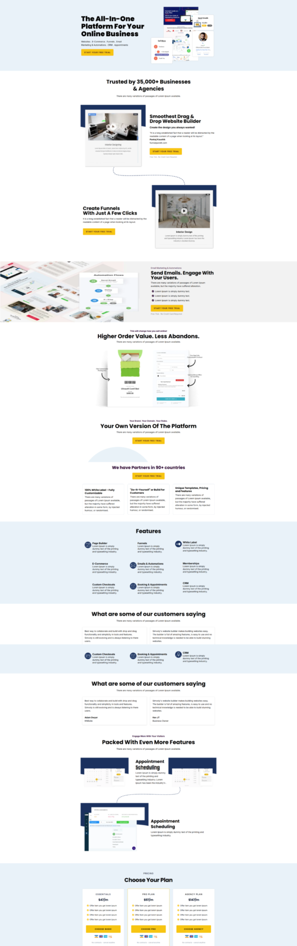 Funnel Saas Advanced