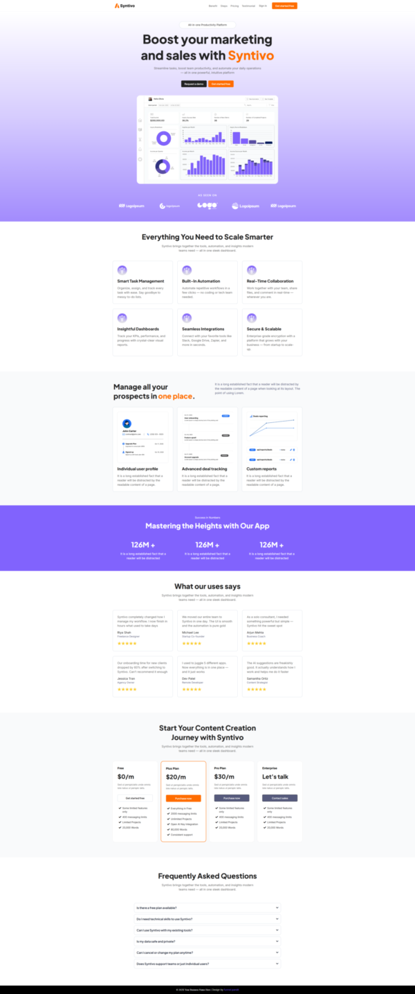 Funnel SaaS Service Pro