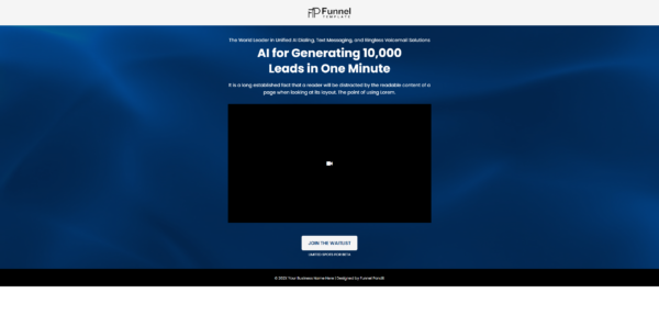 Funnel Waitlist Updated