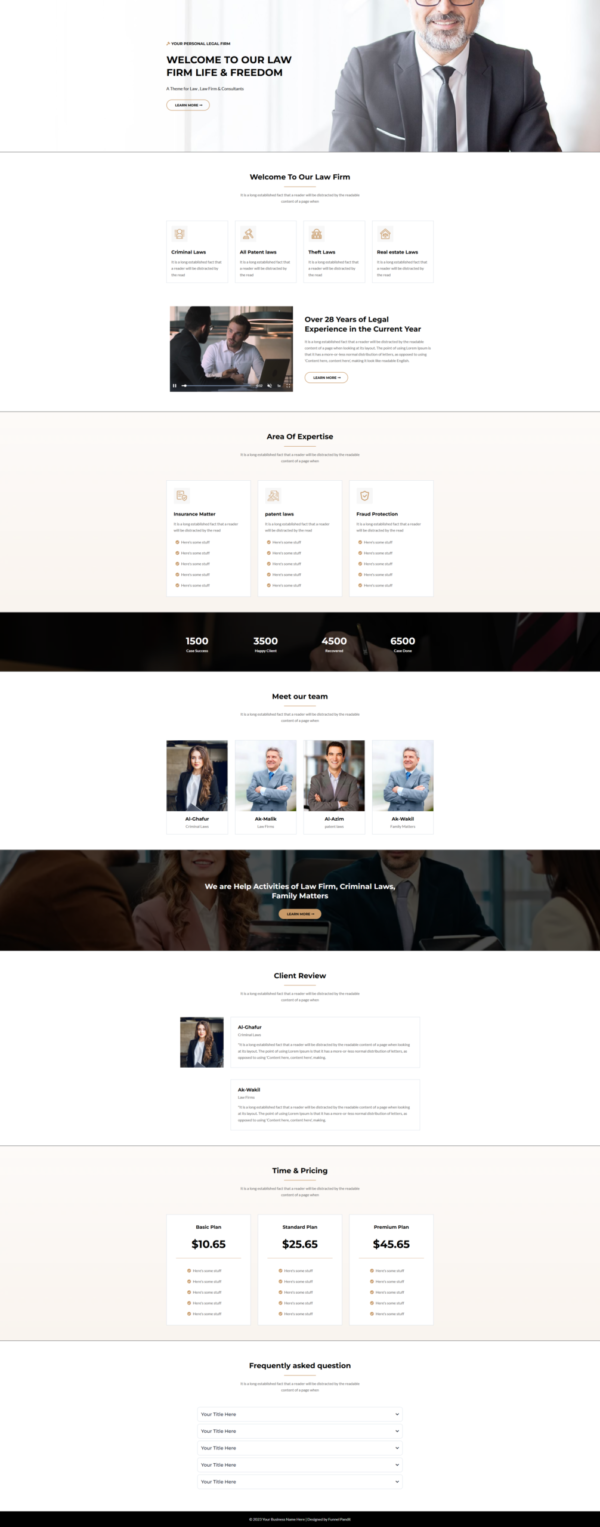 Funnel Attorney Law Firm