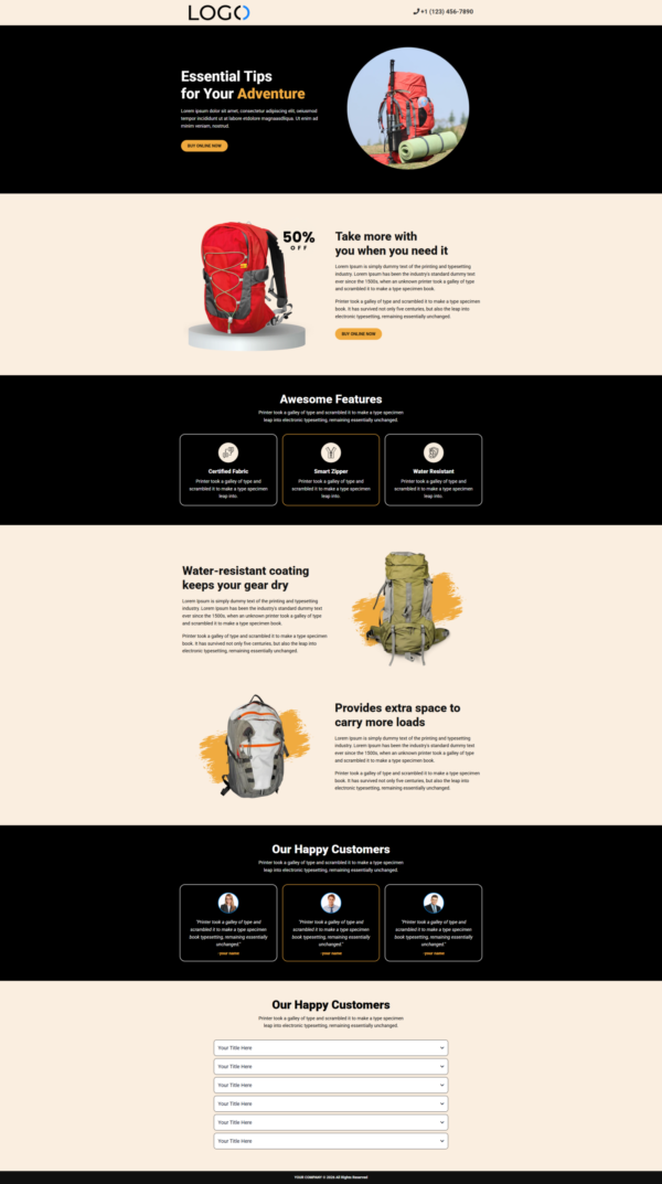 Funnel Lead Generation Bag Pack