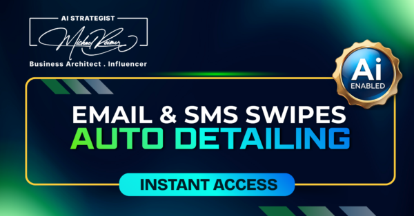 Email & SMS Swipes Auto Detailing