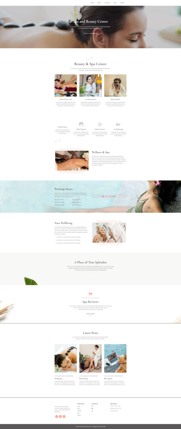 Website Med Spa