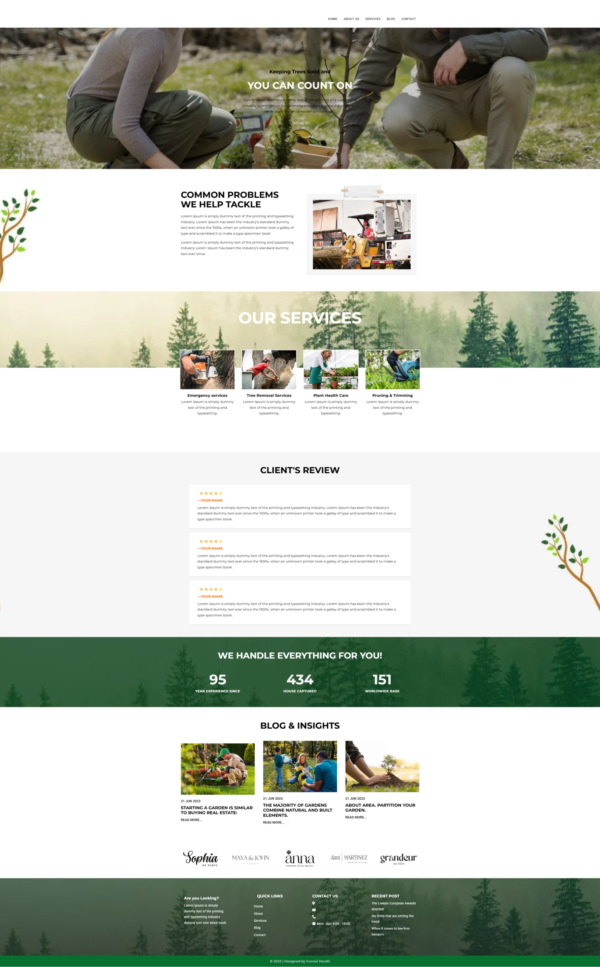 Website Tree Services