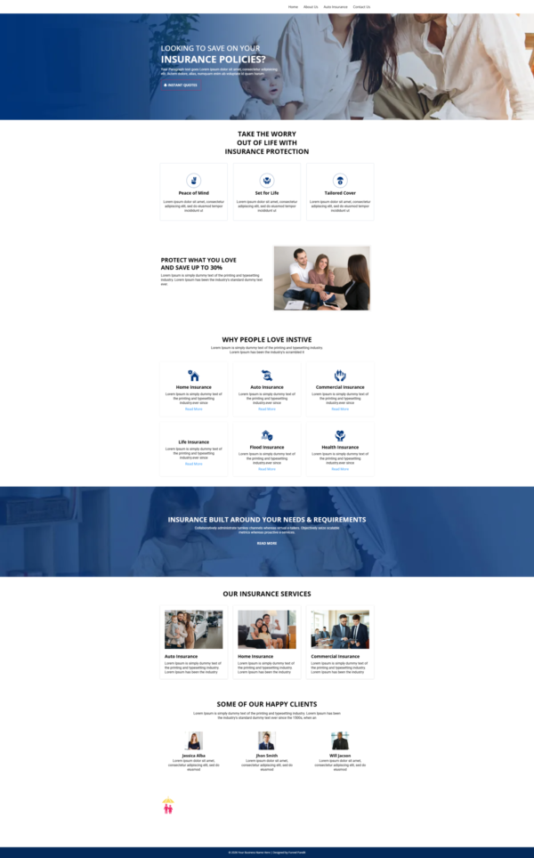 Website Insurance Policies