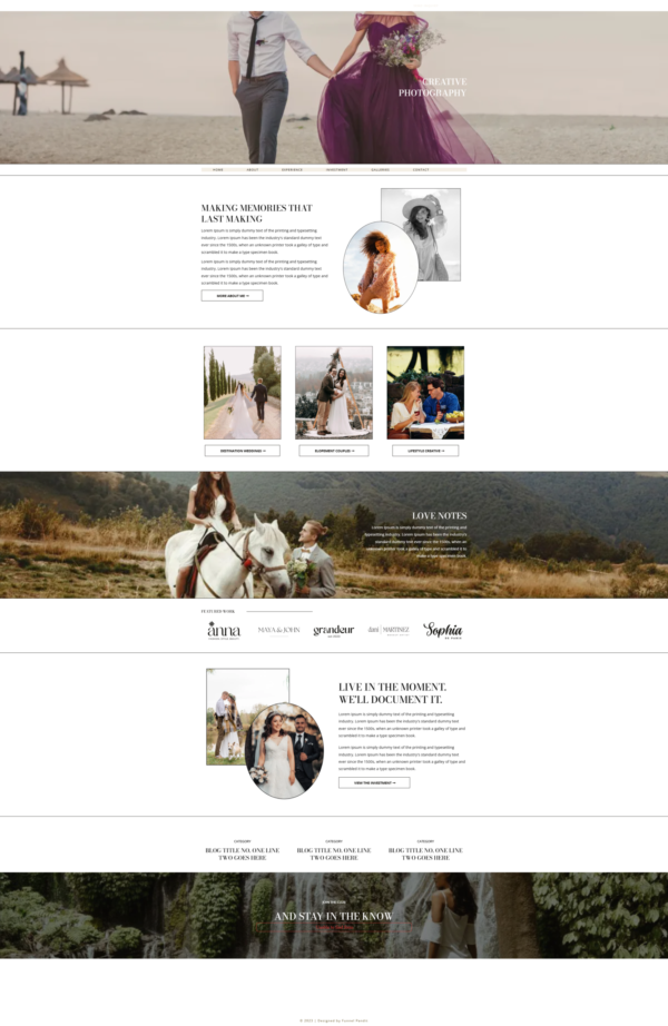 Website Photography